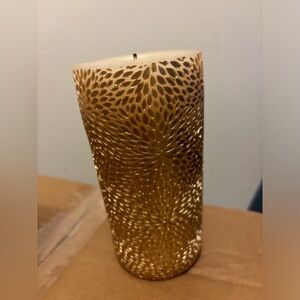 Tall Decorative Pillar Wax Candle